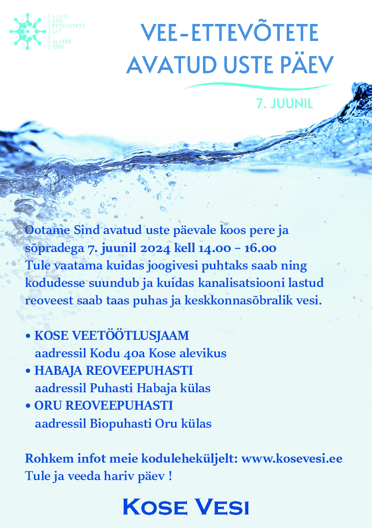 7. juunil avatud uste päev